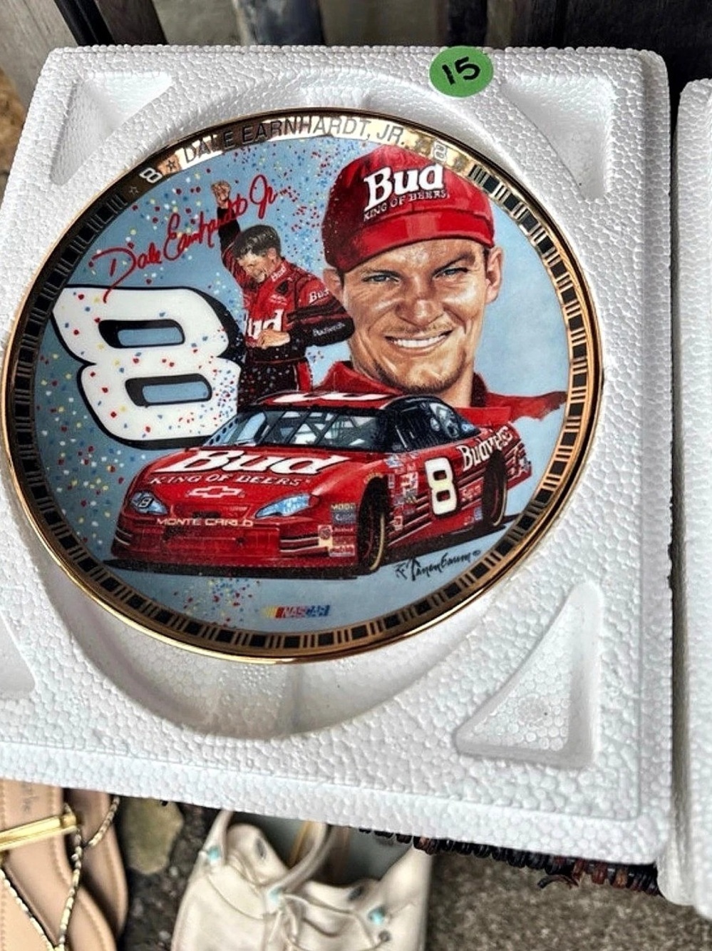 Budweiser Dale Earnhardt Jr. #8 Budweiser Commemorative Collector Plate
